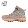 کفش کوهنوردی زنانه هامتو مدل 290015B-3 رنگ خاکی