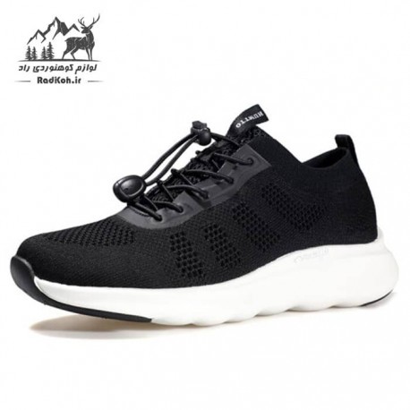 کفش پیاده روی زنانه هامتو مدل 320742B-1 رنگ مشکی/سفید