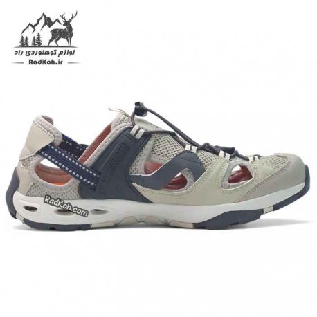 کفش پیاده روی هامتو مردانه مدل 630261A-14 رنگ بژ/خاکستری