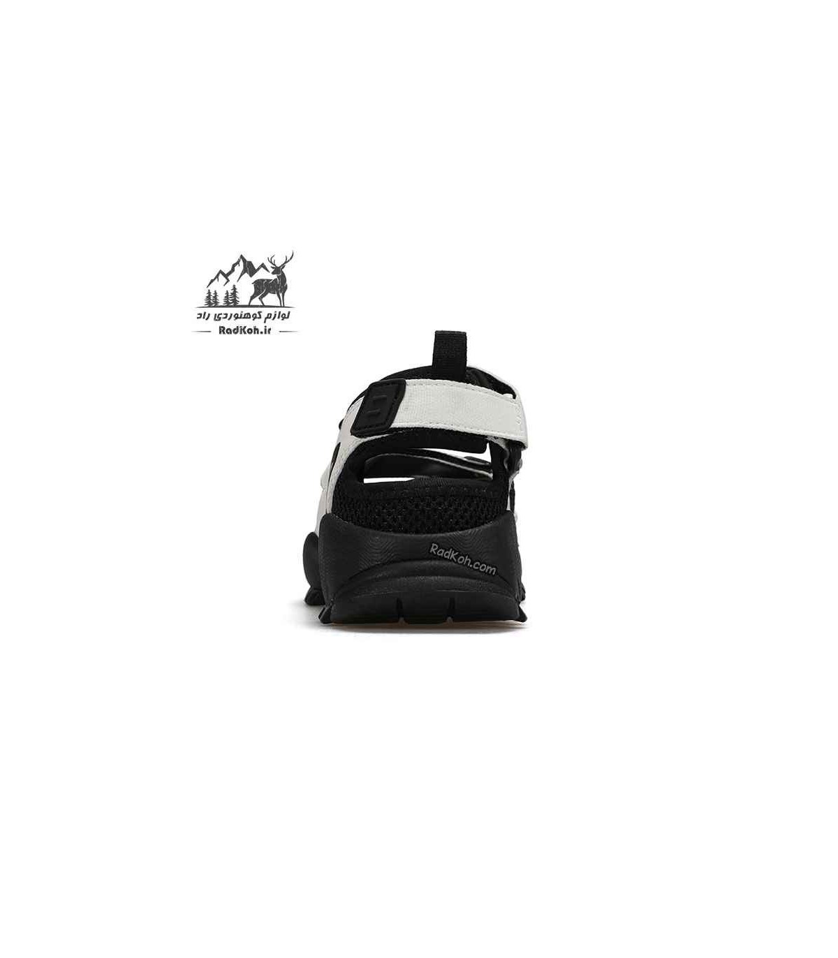 صندل زنانه هامتو مدل 360209B-2 رنگ سفید/مشکی