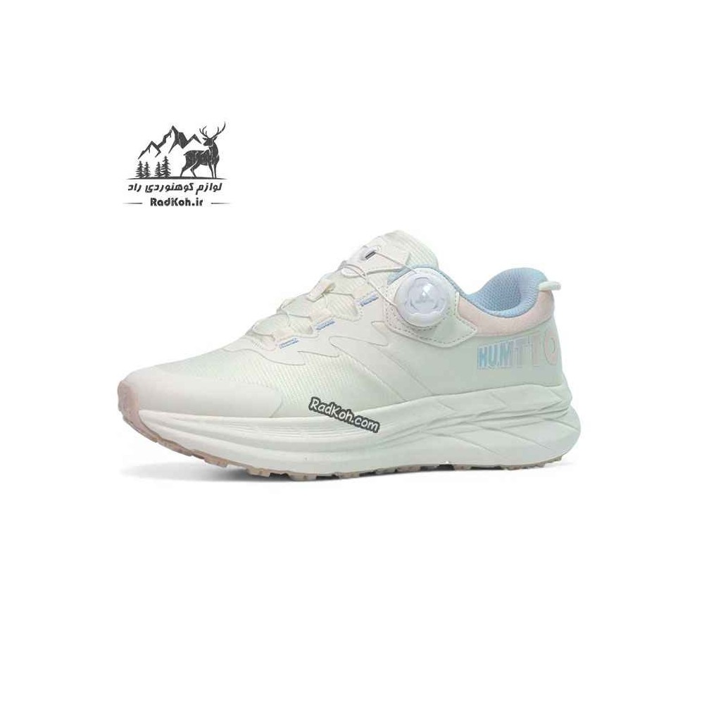 کفش هومتو زنانه مدل 350446B-4 بند دیسکی رنگ سفید/آبی روشن