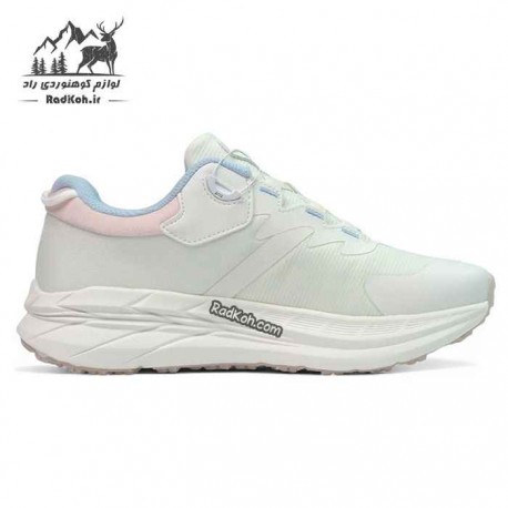 کفش زنانه هامتو مدل 350446B-4 بند دیسکی رنگ سفید/آبی روشن