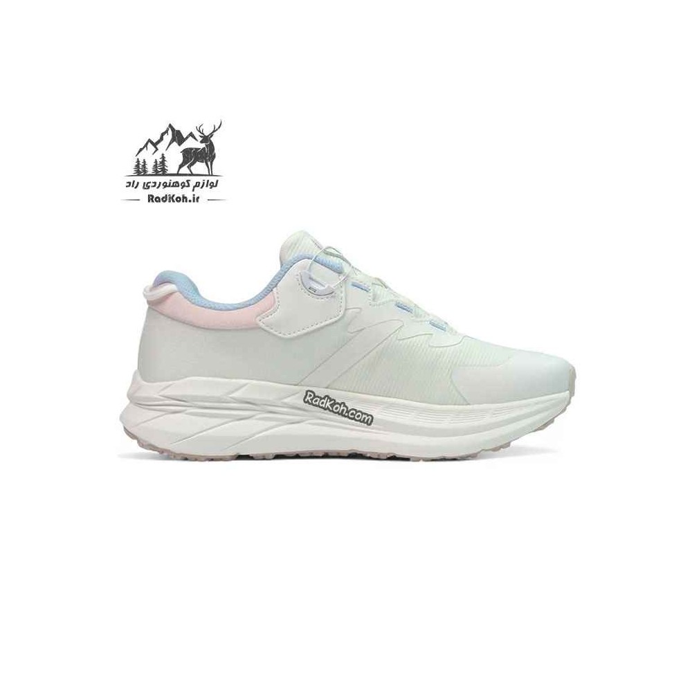 کفش زنانه هامتو مدل 350446B-4 بند دیسکی رنگ سفید/آبی روشن