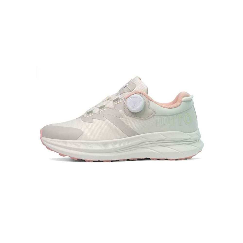 کفش زنانه هامتو مدل 350446B-5 بند دیسکی رنگ کرم(بژ)/صورتی