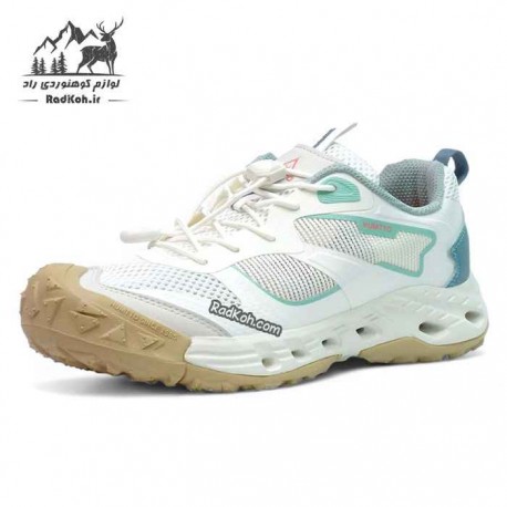 کفش پیاده روی هومتو زنانه مدل 650123B-3 رنگ سفید/سبز