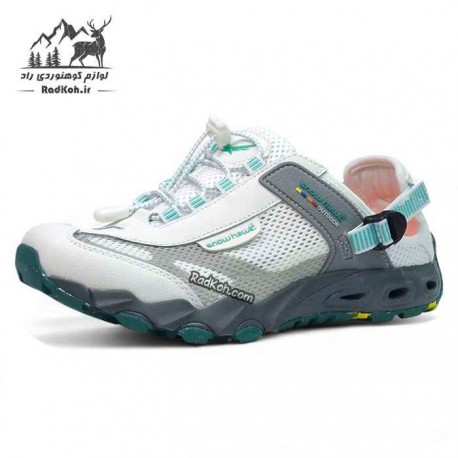 کفش زنانه اسنوهاک مدل bruny کد SN-S1260W-4 رنگ سفید/طوسی