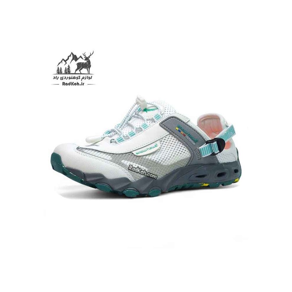 کفش زنانه اسنوهاک مدل bruny کد SN-S1260W-4 رنگ سفید/طوسی