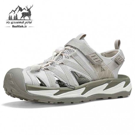 صندل مردانه هومتو مدل 760137A-1 رنگ طوسی/سبز