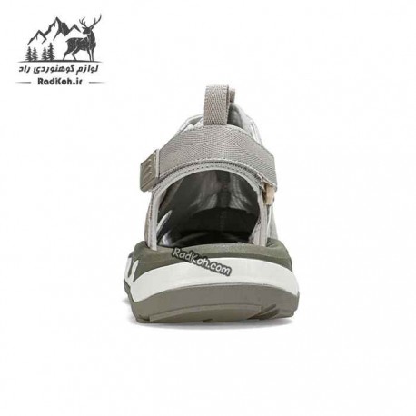 صندل هامتو مردانه مدل 760137A-1 رنگ طوسی/سبز