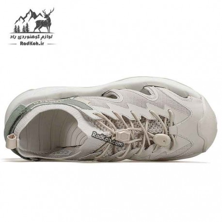 صندل پیاده روی زنانه هامتو مدل 760763B-2 رنگ کرم(بژ)/سبز