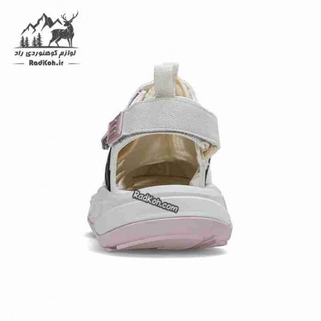 صندل زنانه هومتو مدل 760137B-1 رنگ سفید/صورتی روشن