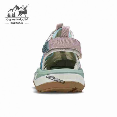 صندل پیاده روی هامتو زنانه مدل 760137B-2 رنگ سفید/سبز