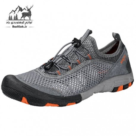 کفش راحتی پیاده روی مردانه هامتو مدل humtto 320798A-1 رنگ طوسی