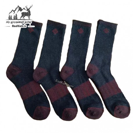 جوراب کوهنوردی کلمبیا کد 1-10444 رنگ مشکی