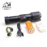 چراغ قوه اسمال سان زوم دار کد ZY-T290-1 رنگ مشکی