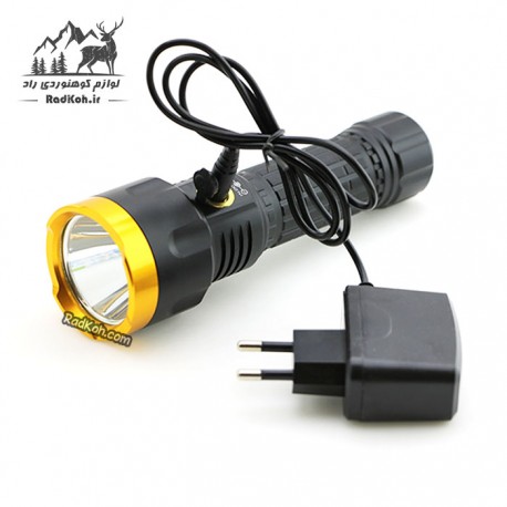 چراغ قوه شکاری اسمال سان کد ZY-T103-1  رنگ مشکی
