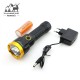 چراغ قوه پلیسی اسمال سان کد ZY-T103-1  رنگ مشکی