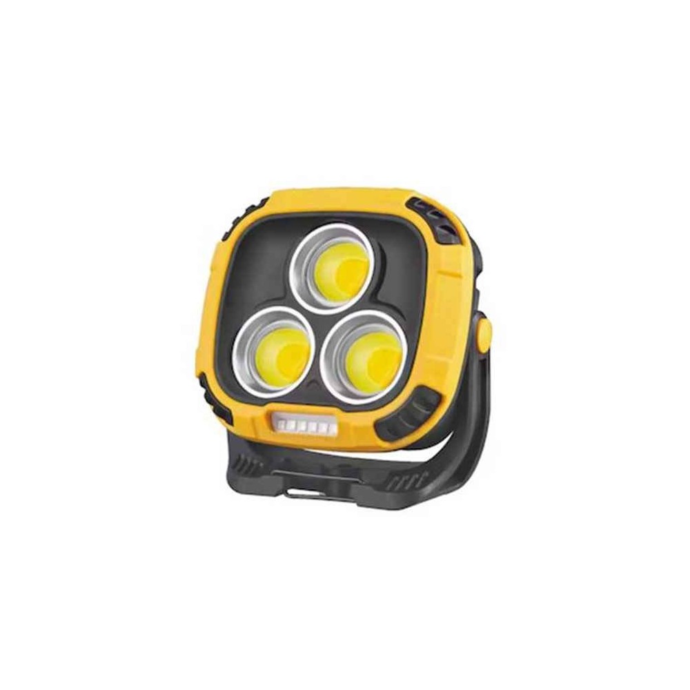 چراغ کار چند منظوره COB کد W894-1 رنگ زرد