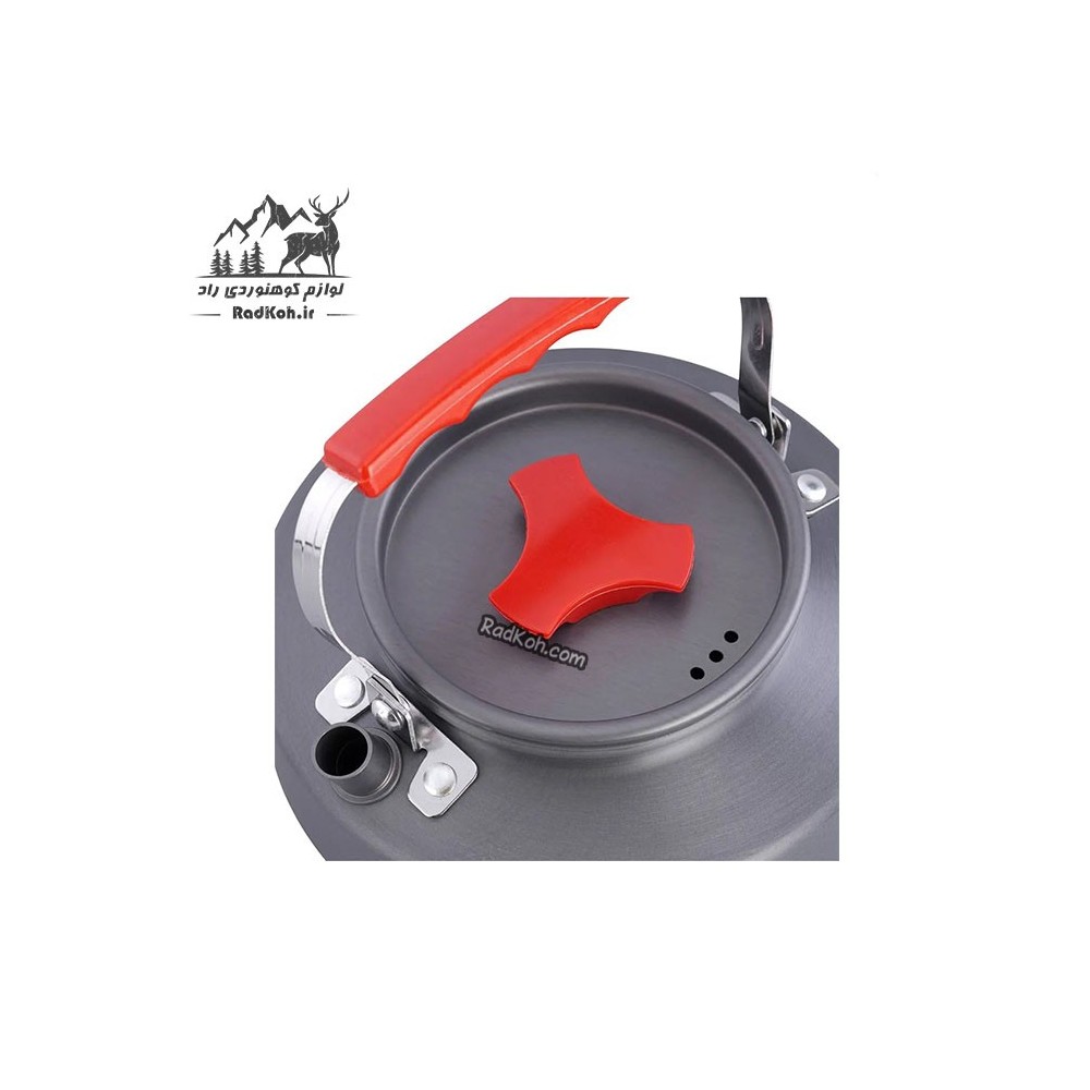 ست ظروف کوهنوردی 2 نفره پکینیو مدل اسپایس 2 رنگ مشکی