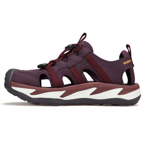 صندل هامتو زنانه مدل 760514B-2 رنگ بنفش(بادمجانی)