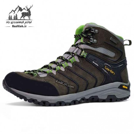 کفش کوه لاوان مدل اج رنگ سبز تیره