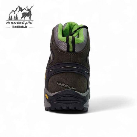 کفش ساق کوتاه لاوان مدل اج رنگ سبز تیره