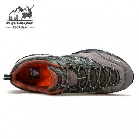 کفش پیاده روی هامتو مردانه مدل 360038A-5 رنگ طوسی/سبز تیره