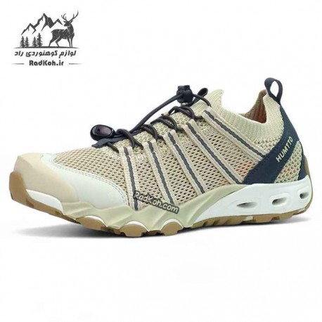 کفش پیاده روی زنانه هامتو مدل 888651B-7 رنگ بژ/خاکستری