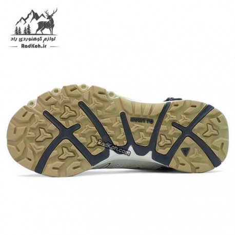 کفش صندل طبیعت گردی هامتو زنانه مدل 660958B-8 رنگ بژ/خاکستری