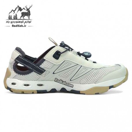 کفش صندل آبنوردی هامتو زنانه مدل 660958B-8 رنگ بژ/خاکستری