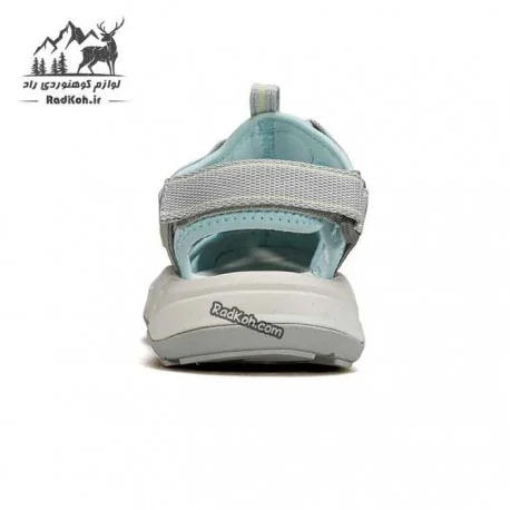 صندل زنانه هومتو 760289B-5 با رویه مشبک و تهویه مناسب رنگ طوسی/آبی یخی