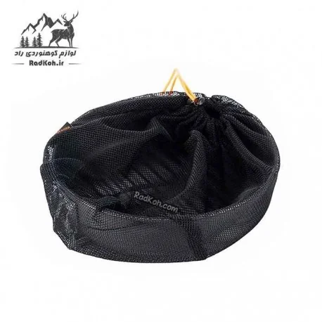 پخت غذا در ماهیتابه فایر مپل FEAST FP روی اجاق گاز سفری در دل طبیعت