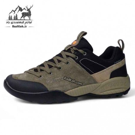 	کفش اسپرت مردانه هامتو مدل 120852A-2 رنگ خاکی، زیره ضد لغزش مناسب پیاده‌روی روزانه