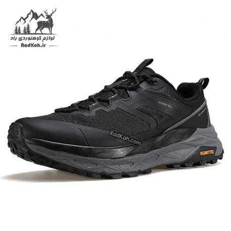 کفش مردانه هامتو مدل 360006A-1 رنگ مشکی با طراحی اسپرت و زیره مقاوم مناسب طبیعت‌گردی