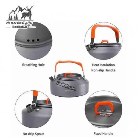 کتری سبک و جمع‌وجور فایر مپل T3 مناسب برای کمپینگ و طبیعت‌گردی