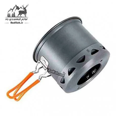 ست ظروف کمپینگ فایر مپل مدل FMC-217 با دسته‌های تاشو، مناسب برای سفر