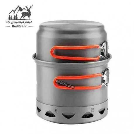 ست پخت‌ و پز سفری Fire Maple FMC-217 با طراحی سبک و جمع‌ و جور برای استفاده در کمپینگ