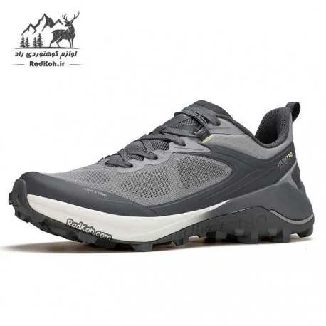 کفش مردانه هامتو مدل 860611A-2 رنگ طوسی/خاکستری تیره با طراحی سبک و مناسب پیاده‌روی طولانی