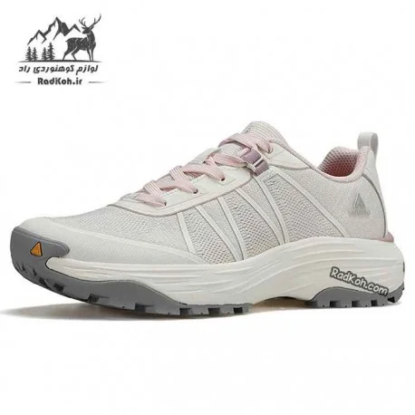 کفش زنانه هامتو مدل 360135B-2 سفید/صورتی روشن با طراحی سبک و راحت