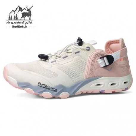 کفش صندل اسنوهاک زنانه مدل milano رنگ سفید عاجی/صورتی روشن