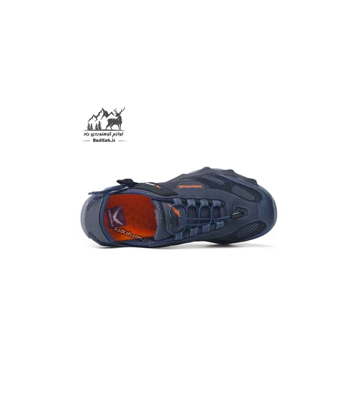 صندل مردانه اسنوهاک مدل SN-S1259M-7 رنگ خاکستری/سرمه ای زیره EVA ضد لغزش