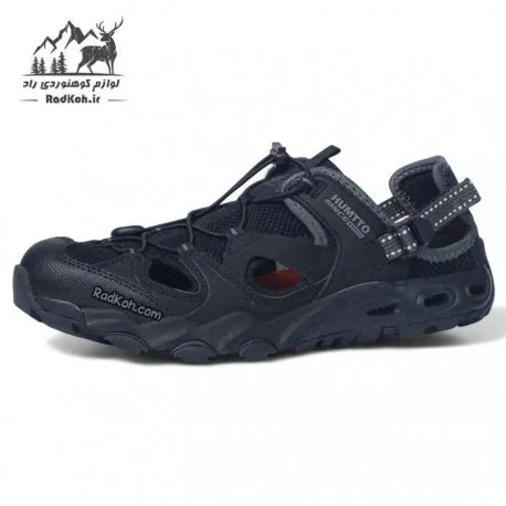 صندل مردانه هامتو مدل 630261A-13 با رویه تنفسی و محافظ انگشتان
