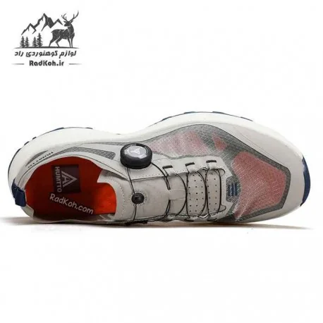 کفش مردانه هامتو مدل 360513A-5 بند دیسکی رنگ طوسی/سرمه ای