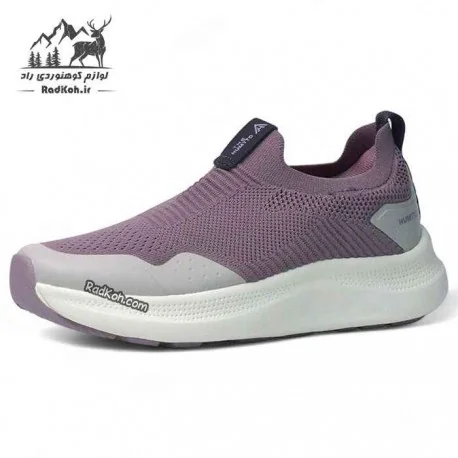 کفش زنانه هامتو مدل 360504B-7 رنگ طوسی/یاسی