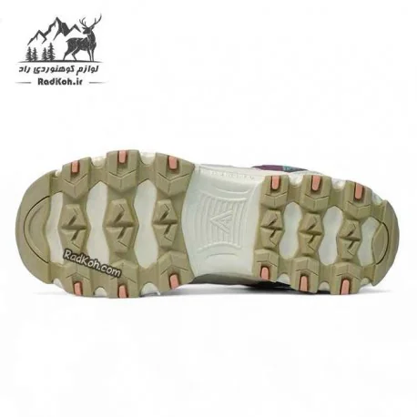 کفش وررزشی زنانه هامتو مدل 9611-10 رنگ کرم(بژ)/نارنجی