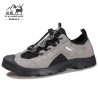کفش پیاده روی تابستانه مردانه هامتو مدل humtto 320300A رنگ خاکستری تیره