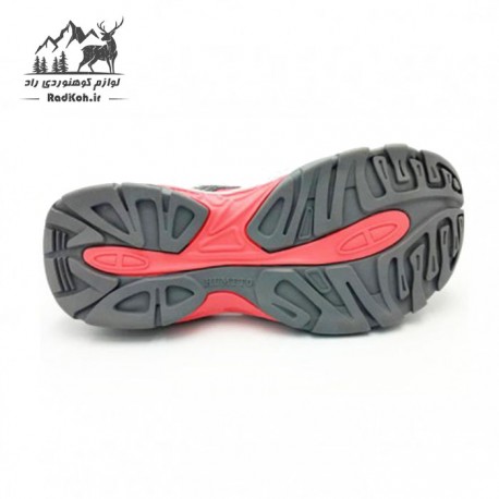 صندل هامتو زنانه مدل 710452B-1 رنگ طوسی صورتی