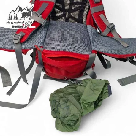 کوله پشتی 32 لیتری صخره مدل لوتسه طراحی پشت‌ توری مشبک برای تهویه بهتر