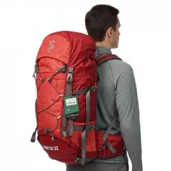 کوله پشتی صخره مدل لوتسه 32 لیتری رنگ قرمز