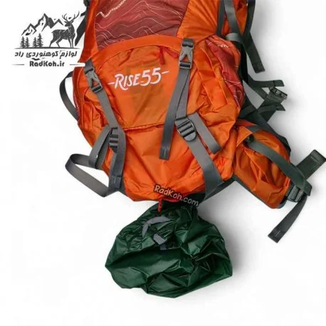کوله‌پشتی ضدآب صخره مدل رایز با پارچه مقاوم در برابر سایش و رطوبت